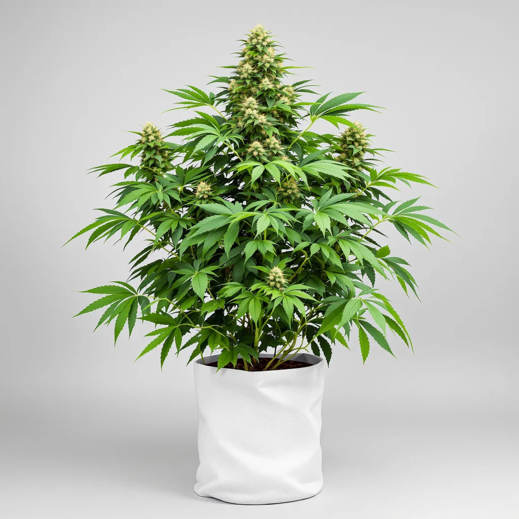Cream feminized cannabis plant